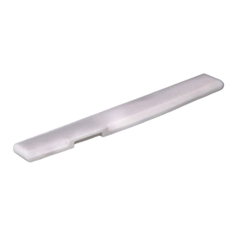 

1 Pcs 72Mm Bone Saddle for 6 String Guitar & 1 Pcs Metal Electric Guitar Slide Bar Finger Cover, Gold