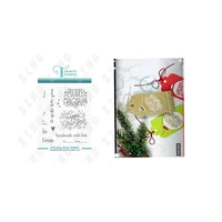holiday tag helper clear arrival new stamps scrapbook diary secoration embossing template diy greeting card handmade hot sell