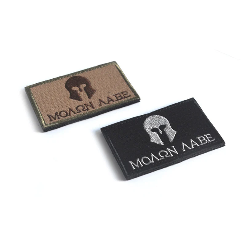 Velcro patch Stick-on Outdoors Tactical Morale 3D Badges Embroidered Sticker Appliques for Hat Backpack Patches Cloth Decoration | Дом и сад