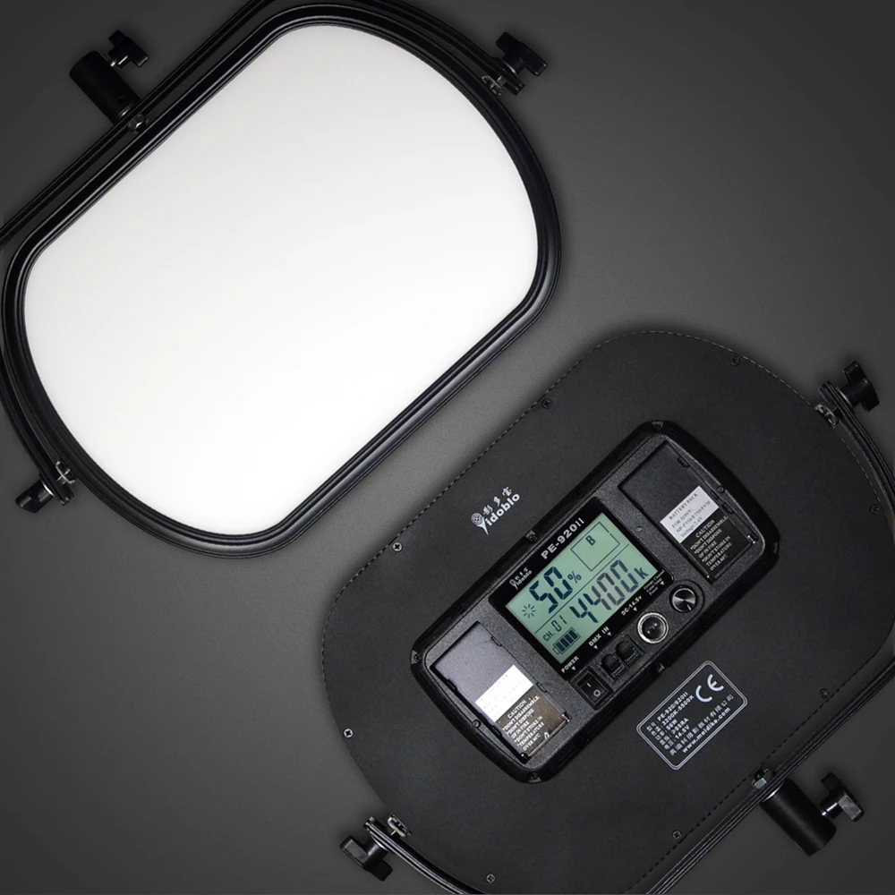 Idoblo PE-920II двухцветная ультра тонкий непрерывное мягкий светодиодный фон для фотосъемки освещение Панель 2,4G Беспроводной дистанционного Управление студийная лампа DHL