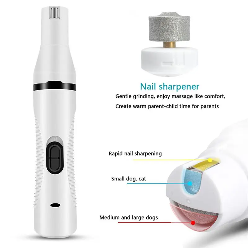 

Pet Dog Hair Grooming Machine Electrical USB Charging Trimmer for Pet Cat Dog Face Foot Ear Butt Hair Shaver Low Noise Haircut#