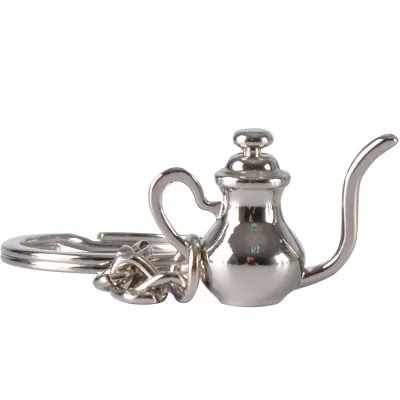 D Креативный бариста, брелок для кофе, ручка машины для кофе, Moka Pitcher, брелок, портативная кофейная посуда, аксессуары для приготовления эспрессо, подарок - Color: D
