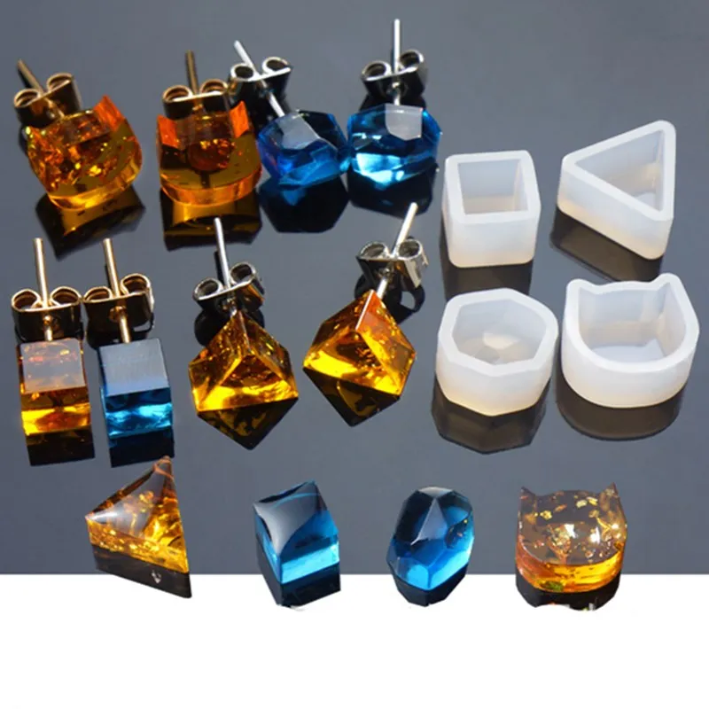 

Форма для сережек-гвоздиков, 4 шт./лот