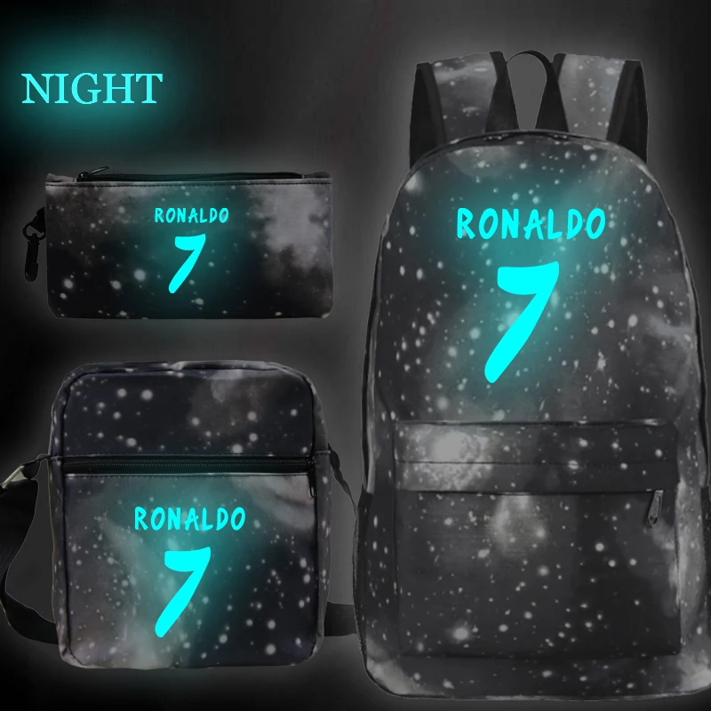 Чехол с изображением Криштиану Роналду CR7 рюкзак для девочек-подростков Сумка