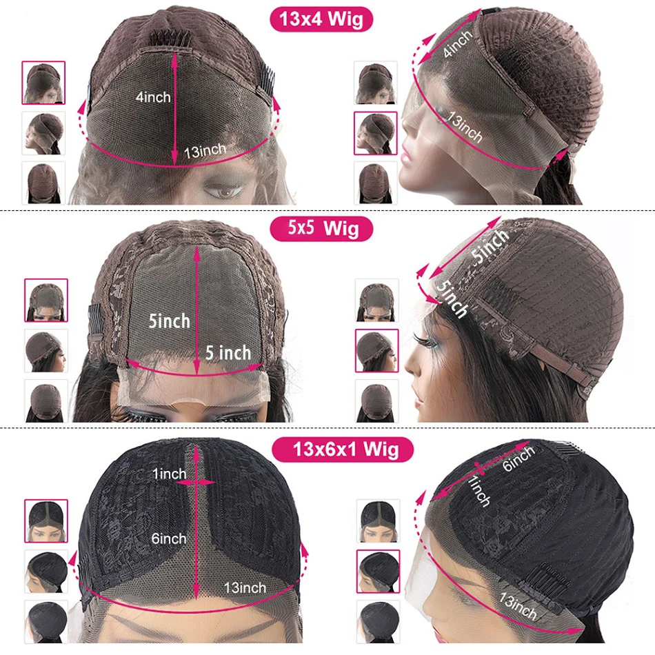 

Short Bob13x4 Lace Front Wig Straight Straight Human Hair for Black Women 5x5 Clousre Wigs Pre Plucked Glueless Remy Hair