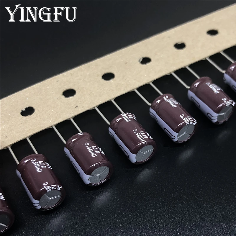 100 шт. 470 мкФ 10V Япония NCC серия KY 8x11 5mm низкая ESR долгий срок службы 10V470uF Алюминий
