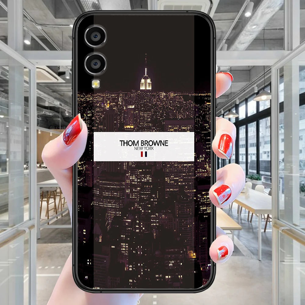 

Luxury Brand Fashion Phone Case For Huawei Honor 6A 7A 7C 8 8A 8X 9 9X 10 10i 20 Lite Pro Play black Back Painting Etui Silicone