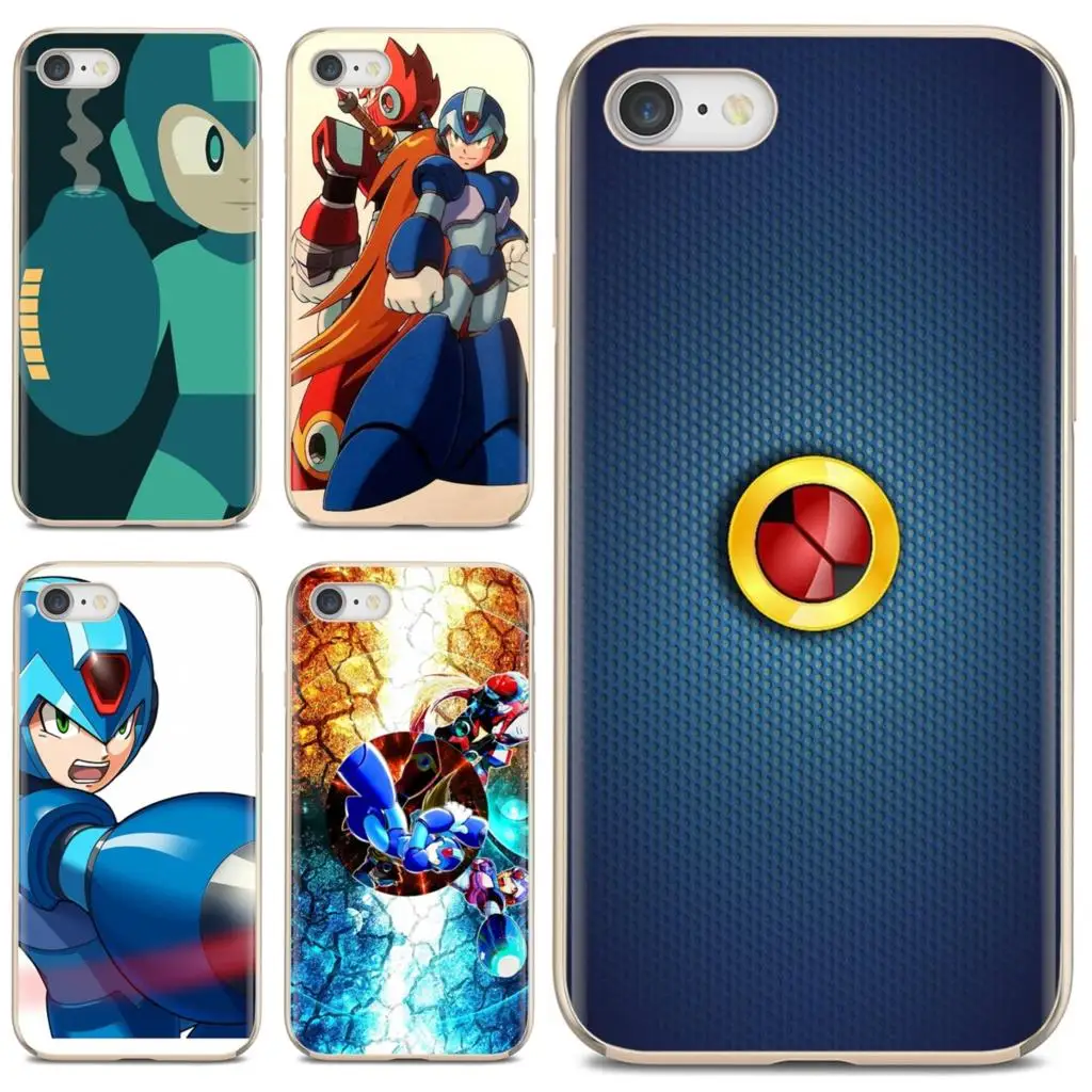 Цветной силиконовый чехол для телефона Xiaomi Mi A1 A2 A3 5X 6X 8 9 9T 10 10T 11 Lite SE Pro megaman Mega Man X