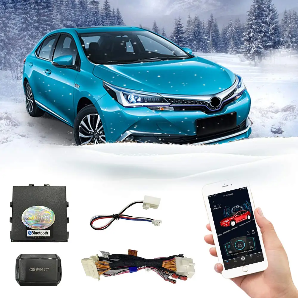 

Remote Engine Starter for Toyota [Prado 2010-2017], [Reiz 2010-2018], for Lexus [GX460 2010-2017], Plug N Play Zero Wire Splici