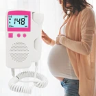 Модернизированный 3,0 МГц пренатальный эмбриональный допплер Беременность Видеоняни и радионяни ЖК-дисплей Дисплей Портативный его фетального кровообращения сонар Детские Heart Rate Monitor по уходу за ребенком для