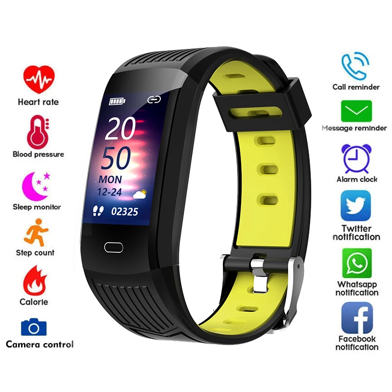 

D15 Smartwatch Bluetooth Smart Watch Waterproof Alarm Clock Fitness Tracker Wristwatch Women Men reloj inteligente hombre