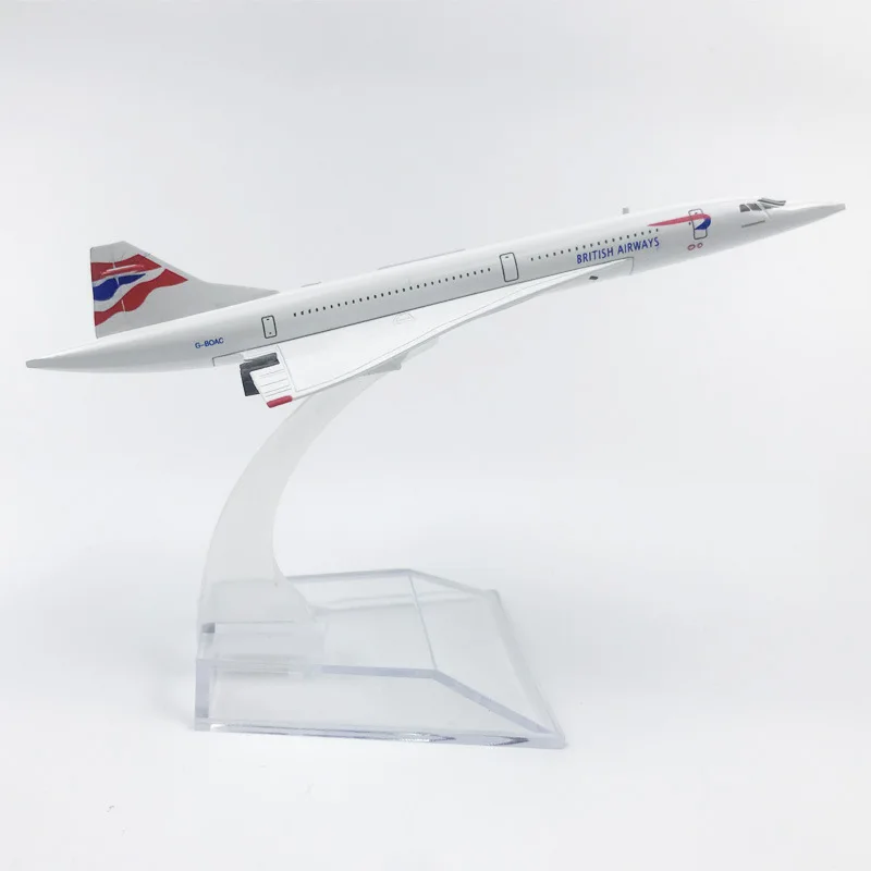 

2021 boys alloy metal 1/400 16cm Air FRANCE CONCORDE MODEL PLANE AIRCRAFT MODEL TOYS AIRPLANE BIRTHDAY GIFT