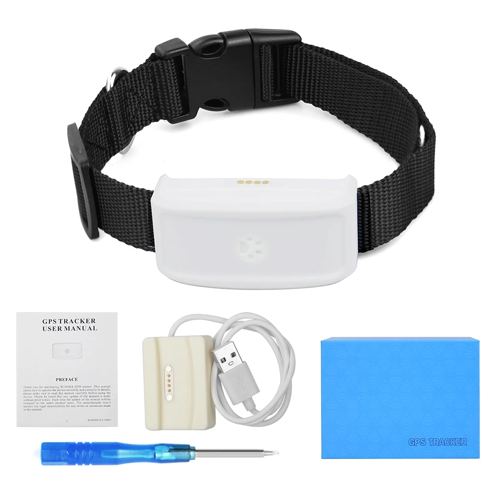 

Waterproof TK911 Mini Pet Cat Dog GPS Tracker Locator Small Tracking Device Real time Google Map Free Web APP Tack