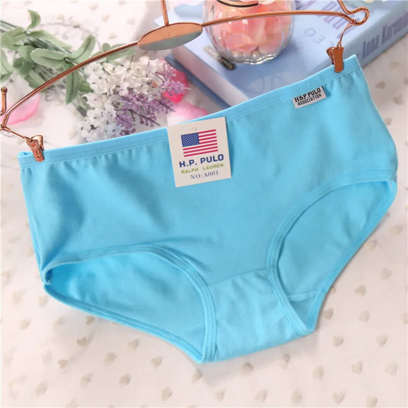 Нижнее белье женское хлопковое треугольное карамельных цветов 20 шт./лот Hs02 | Мать