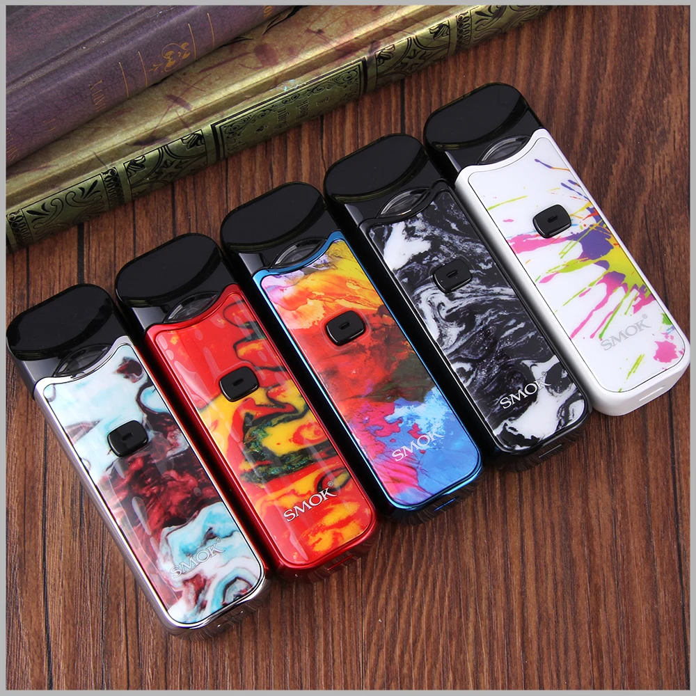 Smok Nord Pod vape комплект с аккумулятором 1100 мАч 3 мл картридж сетка спиральная электронная сигарета Vape pod Kit vs SMOK novo