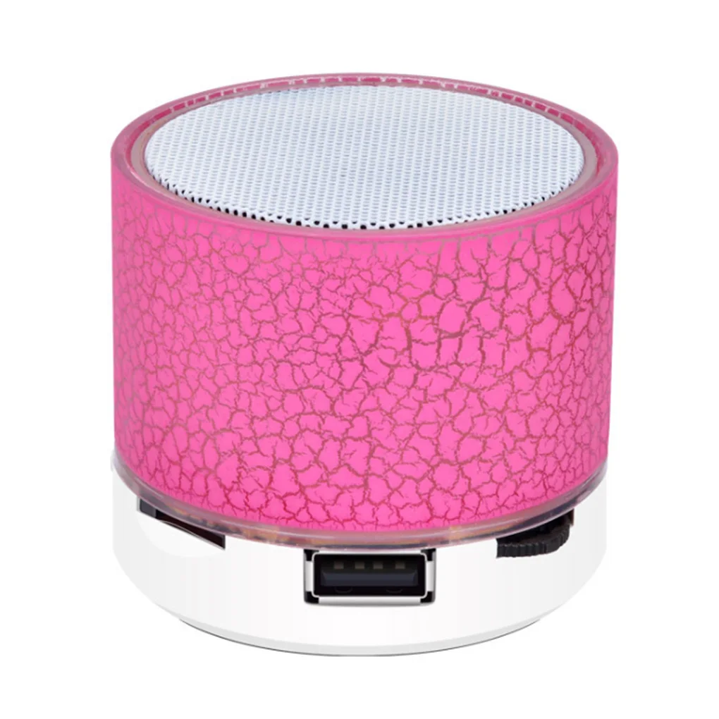 Портативный мини-динамик Bluetooth s беспроводная светодиодная Колонка громкой связи