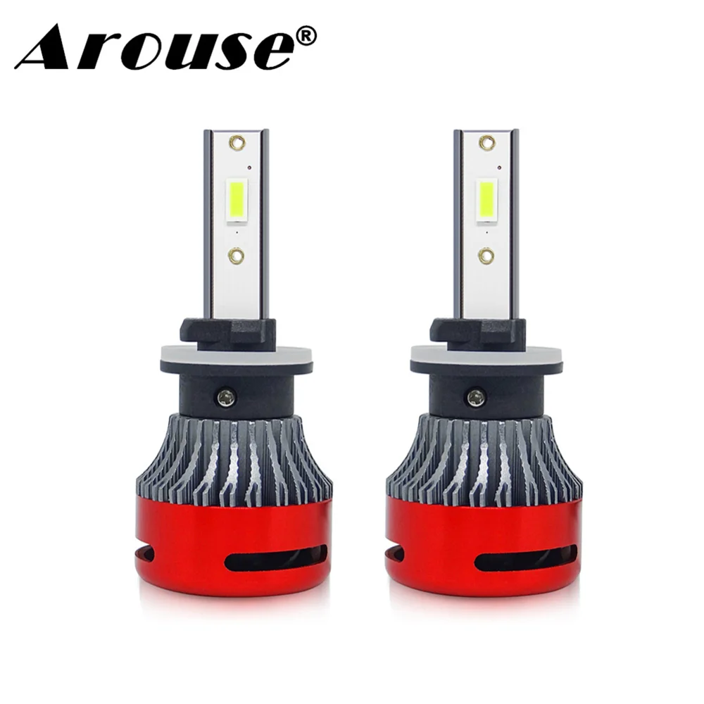 

F10 H27/880/881 H1 H3 H7 H11 Car LED Headlight Bulb 60W 12000LM 6000K H4 Hi-Lo Beam CSP Super Bright Auto Headlamp Fog Lights