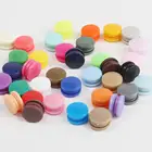 Застежки-кнопки пластиковые круглые, 12 мм, T5, 20 комплектов