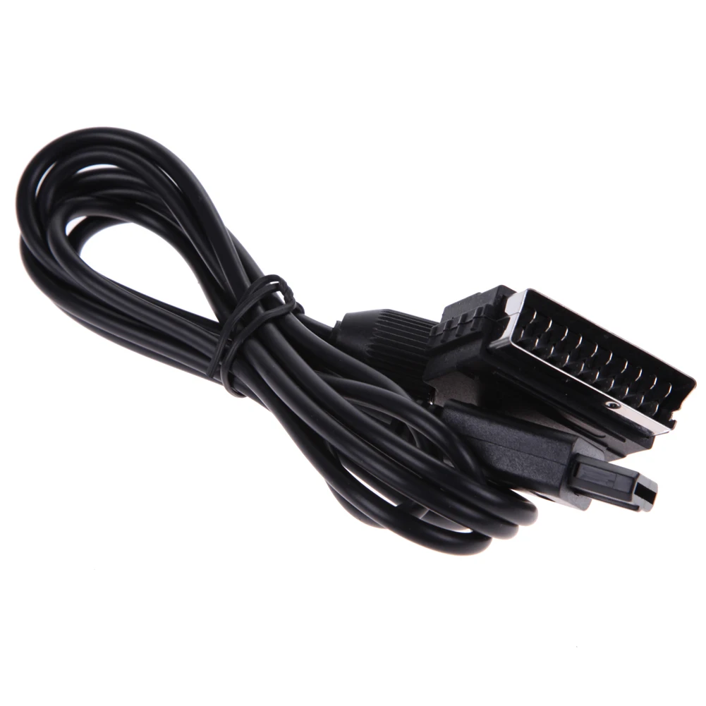 ALLOYSEED 1 8 м A/V ТВ Видео разъем Scart RGB кабель 21 pin евро штекер scart шнур провод для SNES
