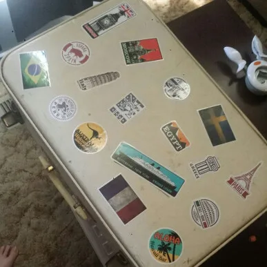 Стайлинг автомобиля винтажный флаг наклейка s для компьютера ноутбука Наклейка