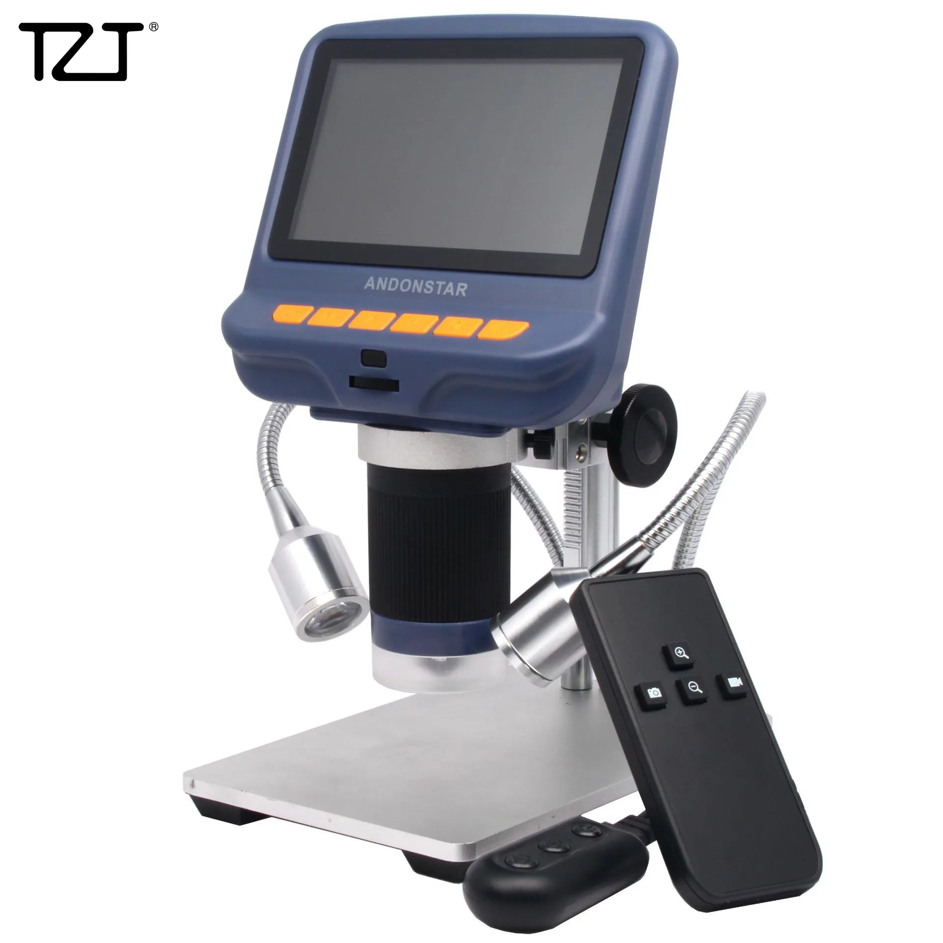 

TZT AD106S USB Digital Microscope 4.3 inch HD Display SMD Tool Soldering Tool Jewelry Appraisal Phone Repair