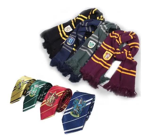 Школьный шарф Хогвартса Гермиона длинные шарфы шейный платок для женщин и мужчин