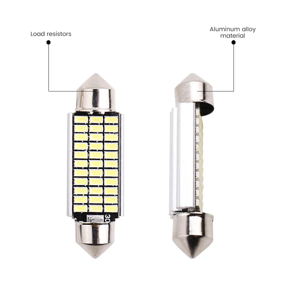 Светодиодный светильник для чтения интерьера автомобиля 1x гирлянда 31 мм 36 39 41 C5W