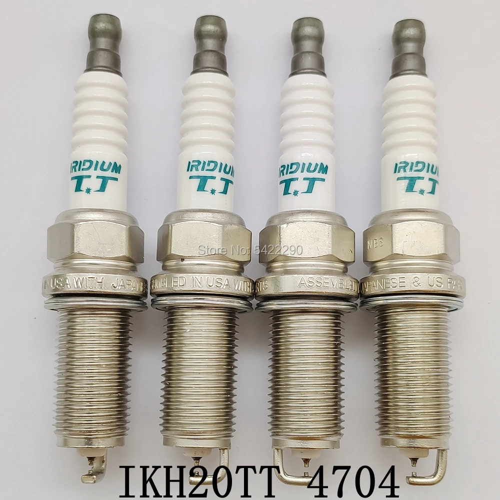 4 шт./кор. иридия TT Свеча зажигания IKH20TT 4704 подходит для Toyota Honda Hyundai VW Benz|Свечи и