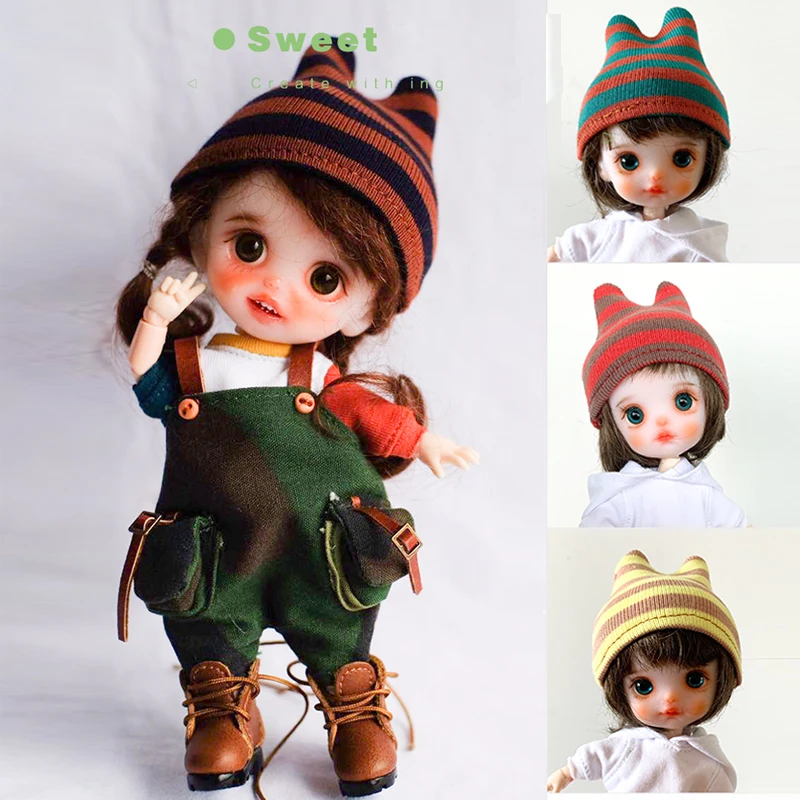 1 шт. новая кукольная шляпа bjd модная ob11 obitsu11 GSC PICCODO9 molly 1/12bjd аксессуары для