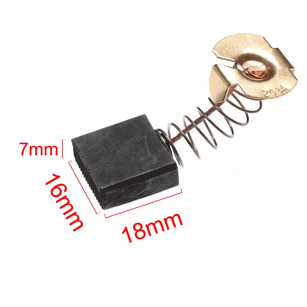 10 шт. карбоновые щетки для угловой шлифовальной машины|Щетка| |