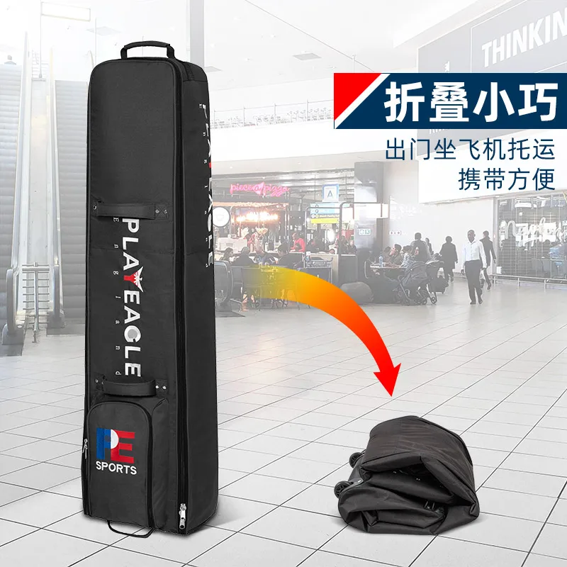 Golf Travel Bag Aviation with Wheels Large Capacity Club Cover Foldable Lightweight Nylon Airplane Travelling Ball Bags New