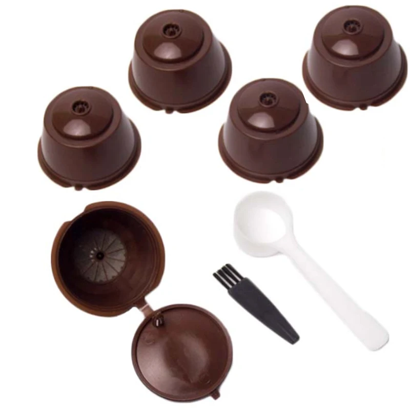 Кофейные капсулы nestle dolce gusto nespresso 1/3/4/5 шт. многоразовые капсульные кофейные