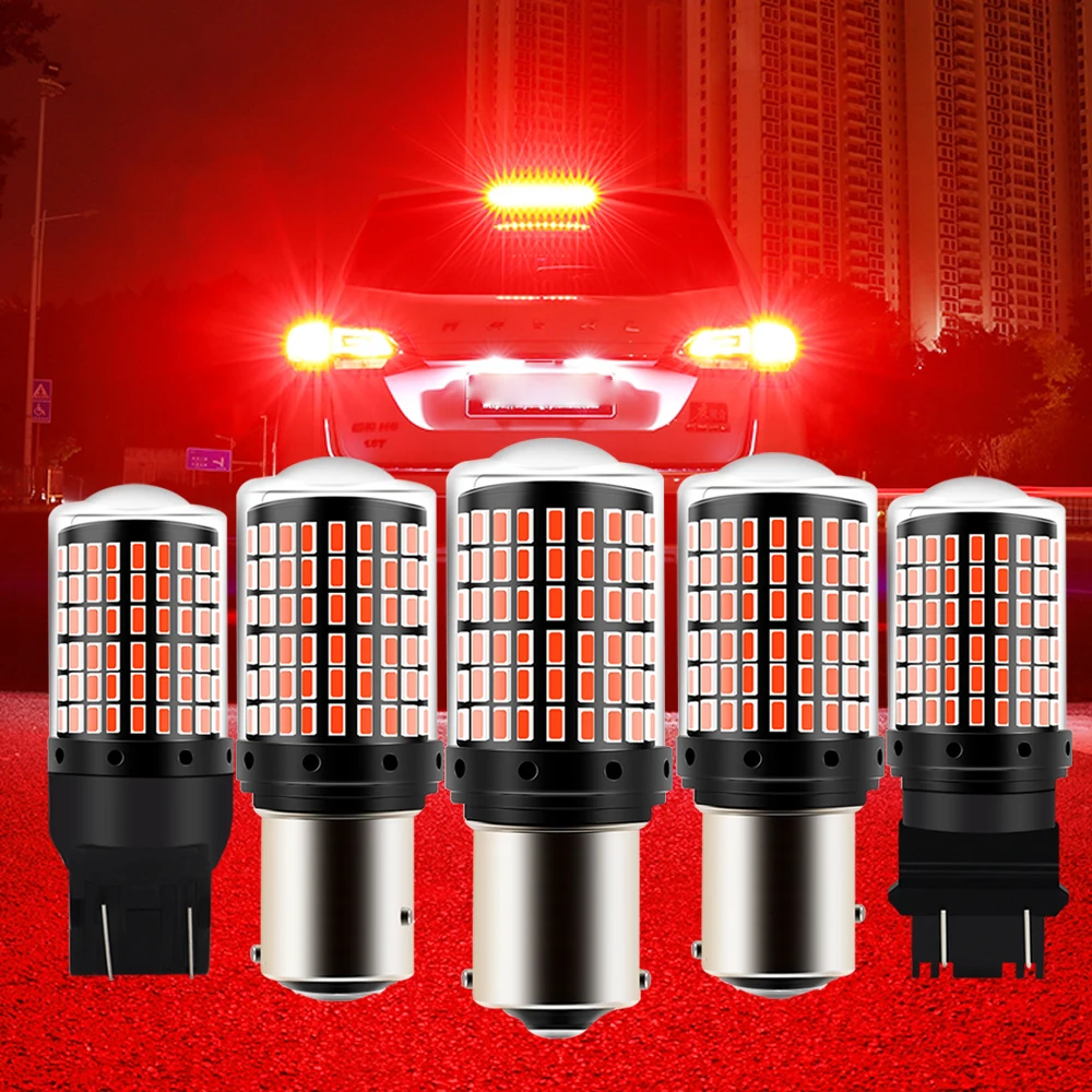 

BMTxms Vehicle LED Brake Light Canbus 1157 W21W P21W P21/5W PR21/5W BA15S BA15D BAZ15D BAW15D BAY15D 7443 W21/5W 3157 P27/5W