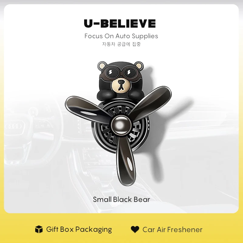 

Car Air Freshener Accessories Fragrance Bear Pilots Auto Perfume For Women Outlet Aromatherapy Flavor Automobile Flavoring