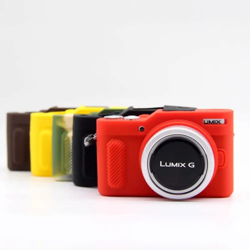 Красивая мягкая силиконовая резиновая сумка для видеокамеры Panasonic GF10 L X10 LX10 GF 10
