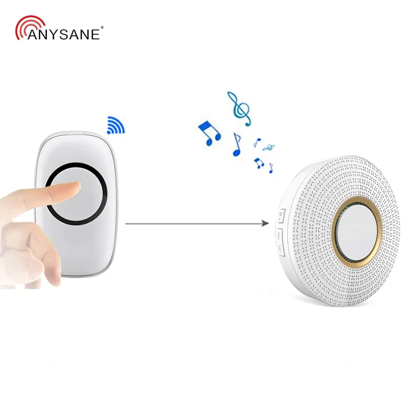 Новый беспроводной дверной звонок переключатель пульт дистанционного