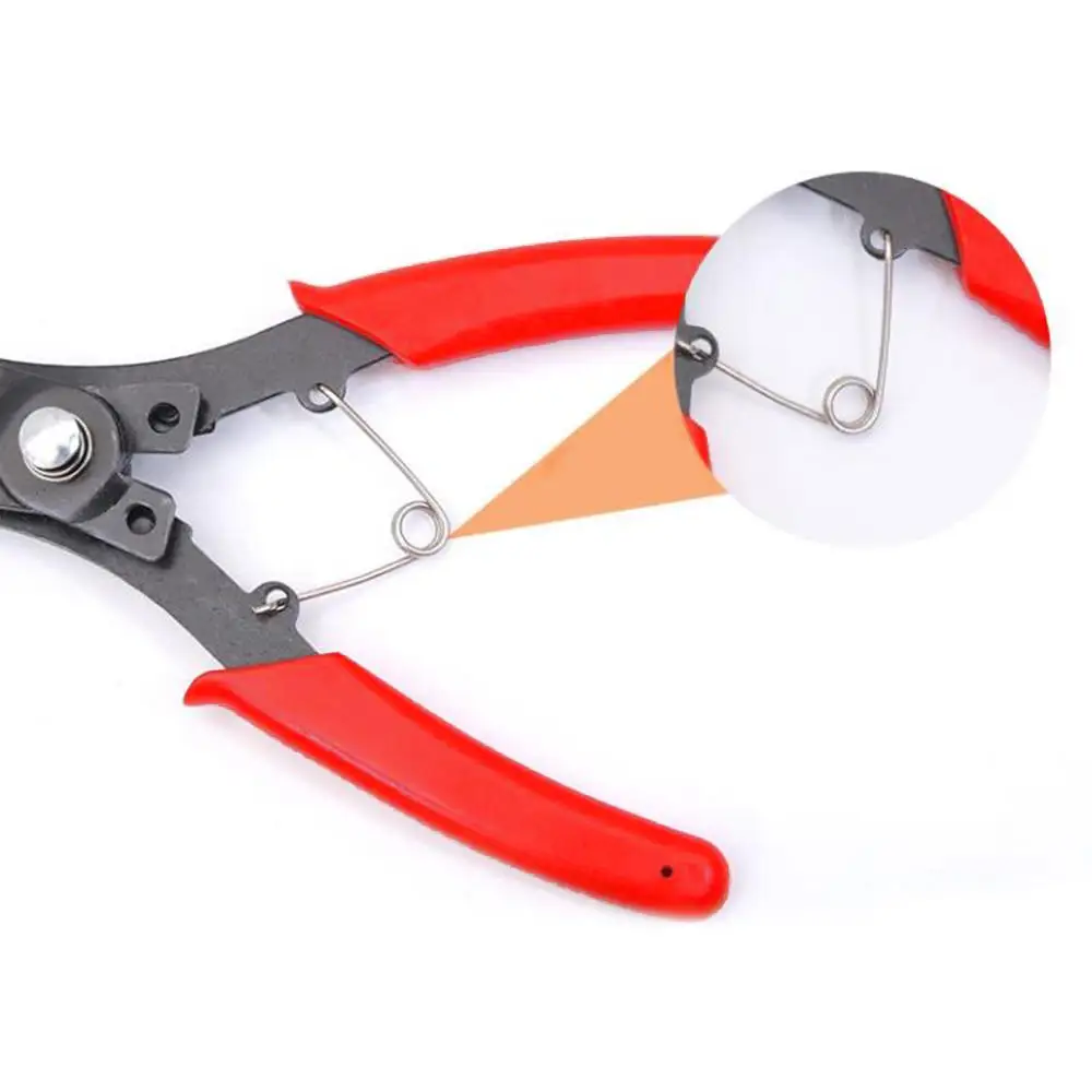 

Four-In-One Multifunction Snap Ring Plier Rust And Corrosion Resistant Combination Circlip Plier Remover Tool