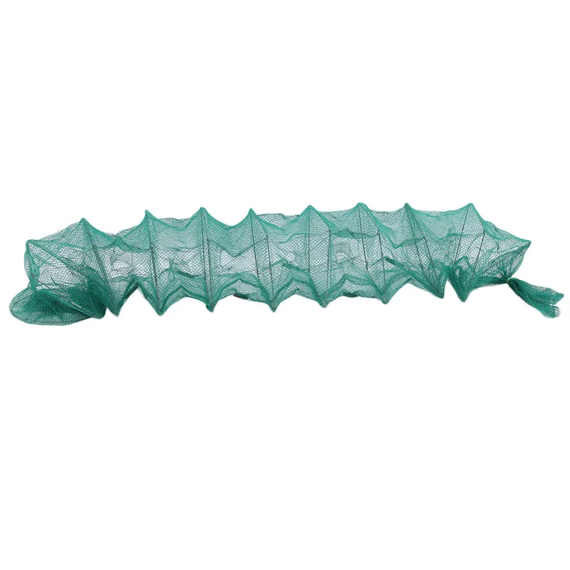 Foldable Fishing Net Multifunctional Portable Nylon Crab Crayfish Lobster Catcher Live Trap Fish Tools | Спорт и развлечения