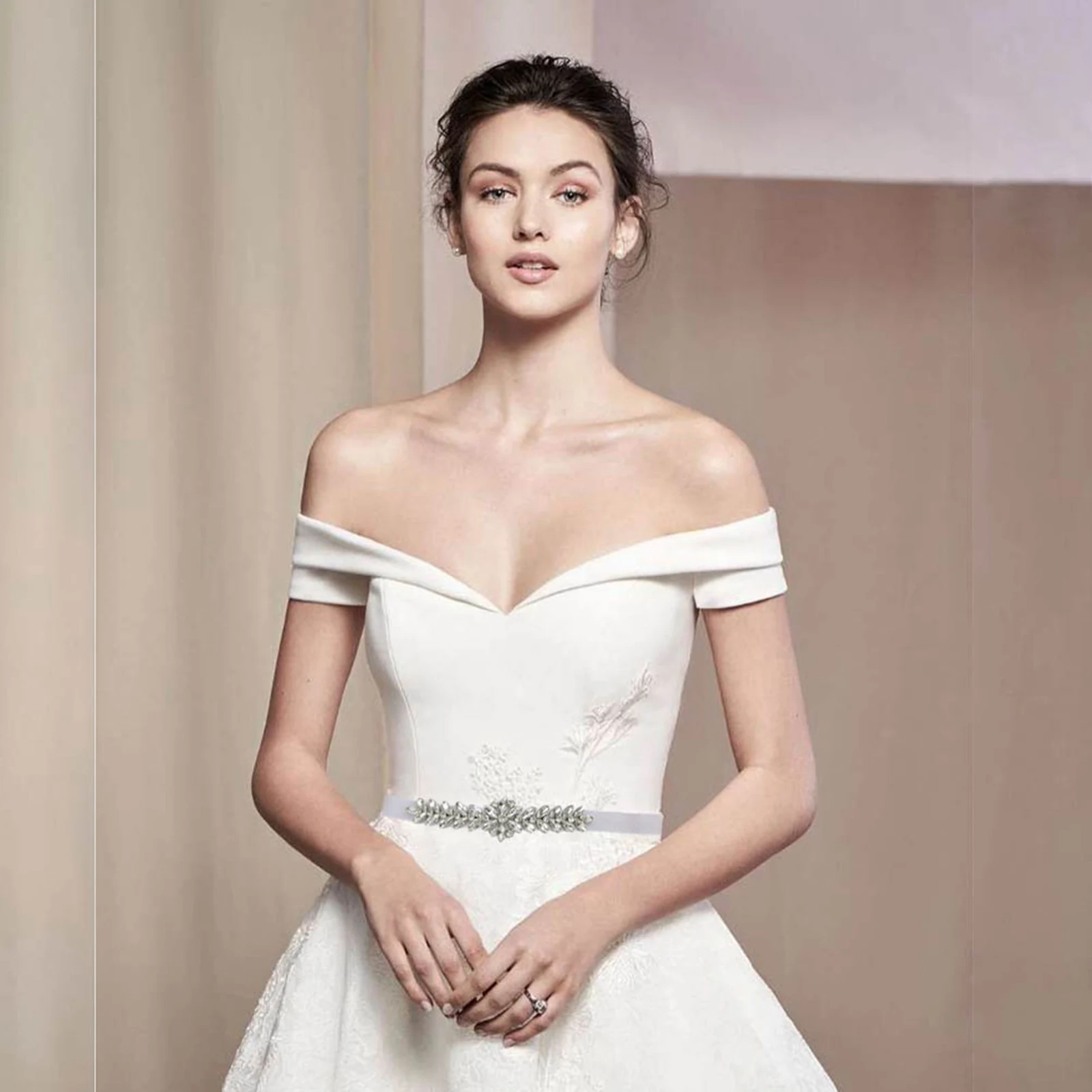 S69 стразы свадебные пояса ремни свадебного платья аксессуары невесты Sashs с поясом