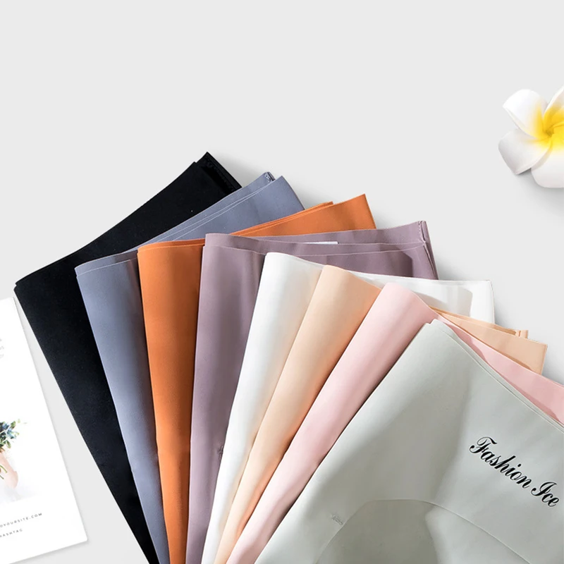 Женские трусики шелковые трусы сексуальное нижнее белье шорты со средней талией