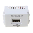 128 Тип 220 5В 2.1A USB Интерфейс адаптер коммутационный модуль 2.1A зарядка через USB Mar-12
