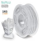 Нить для 3D-принтера SUNLU, Мраморная пла, 1 кг, 1,75 мм, материалы для 3D-принтера, Мраморная текстура, биоразлагаемые нити, печатные материалы