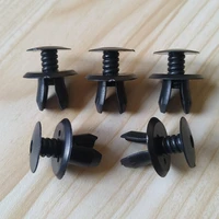 50pcs auto fasteners black trim panel lining clips for vw t4 t5 transporter eurovan fixing rievts 9mm 70186729901c