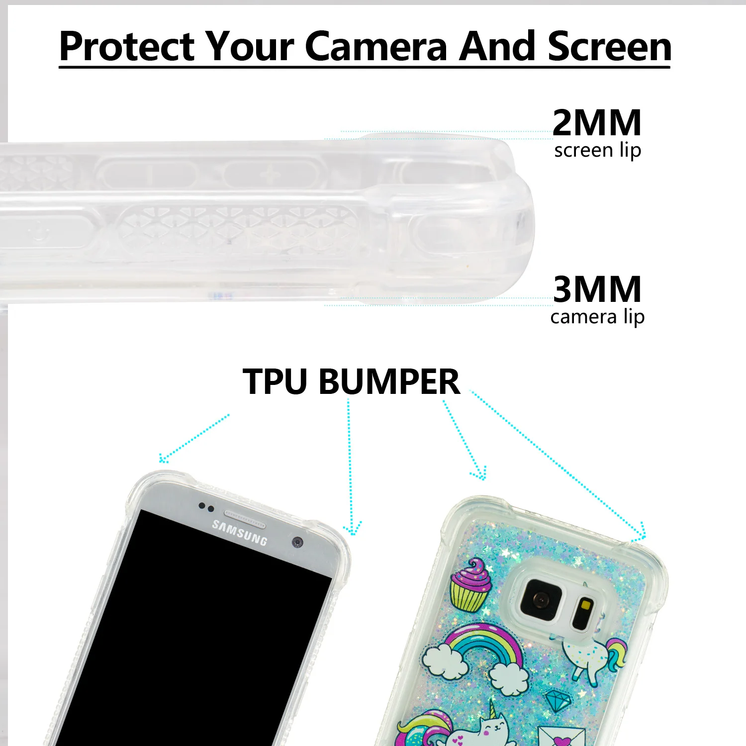 For Samsung S7 7S S 7 G930F G930FD SM-G930f SM-G930fd Dynamic Liquid Quicksand Case for GalaxyS7 SM G930U G930R7 Phone TPU Cover | Мобильные