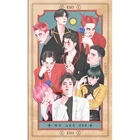 Вышивка со звездами, алмазная живопись, идол, картина по номерам, крутой подарок EXO, украшение для дома, декоративное искусство GJ300