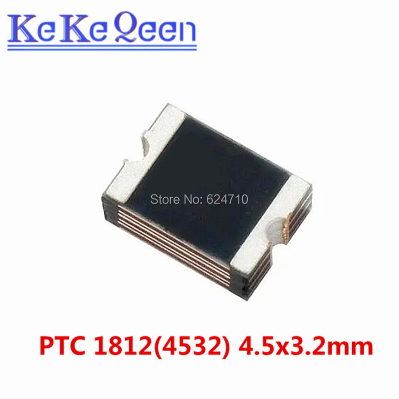 1000 шт./лот PTC предохранитель 1812 0.1A/0.2A/0.5A/0.75A/1.1A/1.5A/1.6A/2A/2.6A/3A/3.5A SMD PPTC восстановленные