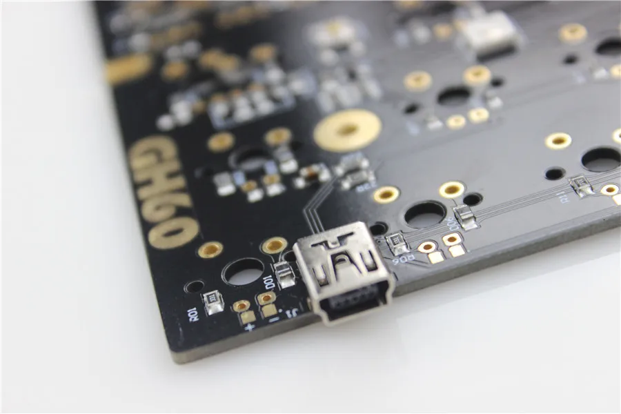 Xd60 Xd64 V2.0 PCB пользовательская механическая клавиатура комплект Underglow RGB GH60 60% программируемый Mx Alps Stem Spacebar Mini USB
