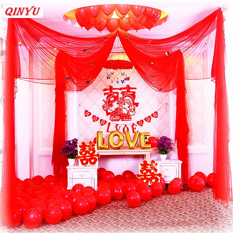 5/10meters Organza Sheer Crystal Tulle Roll Fabric for Wedding Decoration DIY Arches Chair Party Favor Home decor silk flowers 5 | Дом и сад