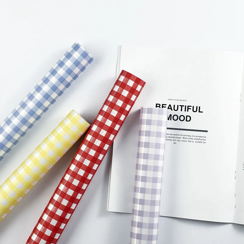 

20 pieces / batch box stripe rose wrapping paper Korean translucent gift wrapping flower shop bouquet wrapping paper