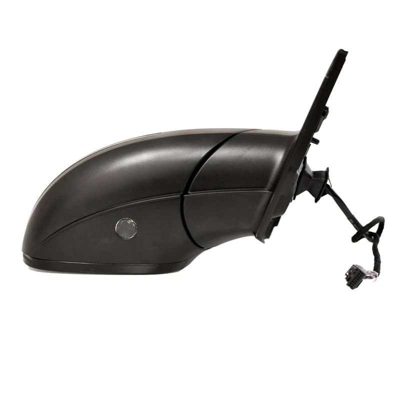 

NEW-Right Side Mirror Rear View Mirror Assembly Black for 09-15 - Q5 Power Heated Blinker Power Folding 9Pin 8R1857410D